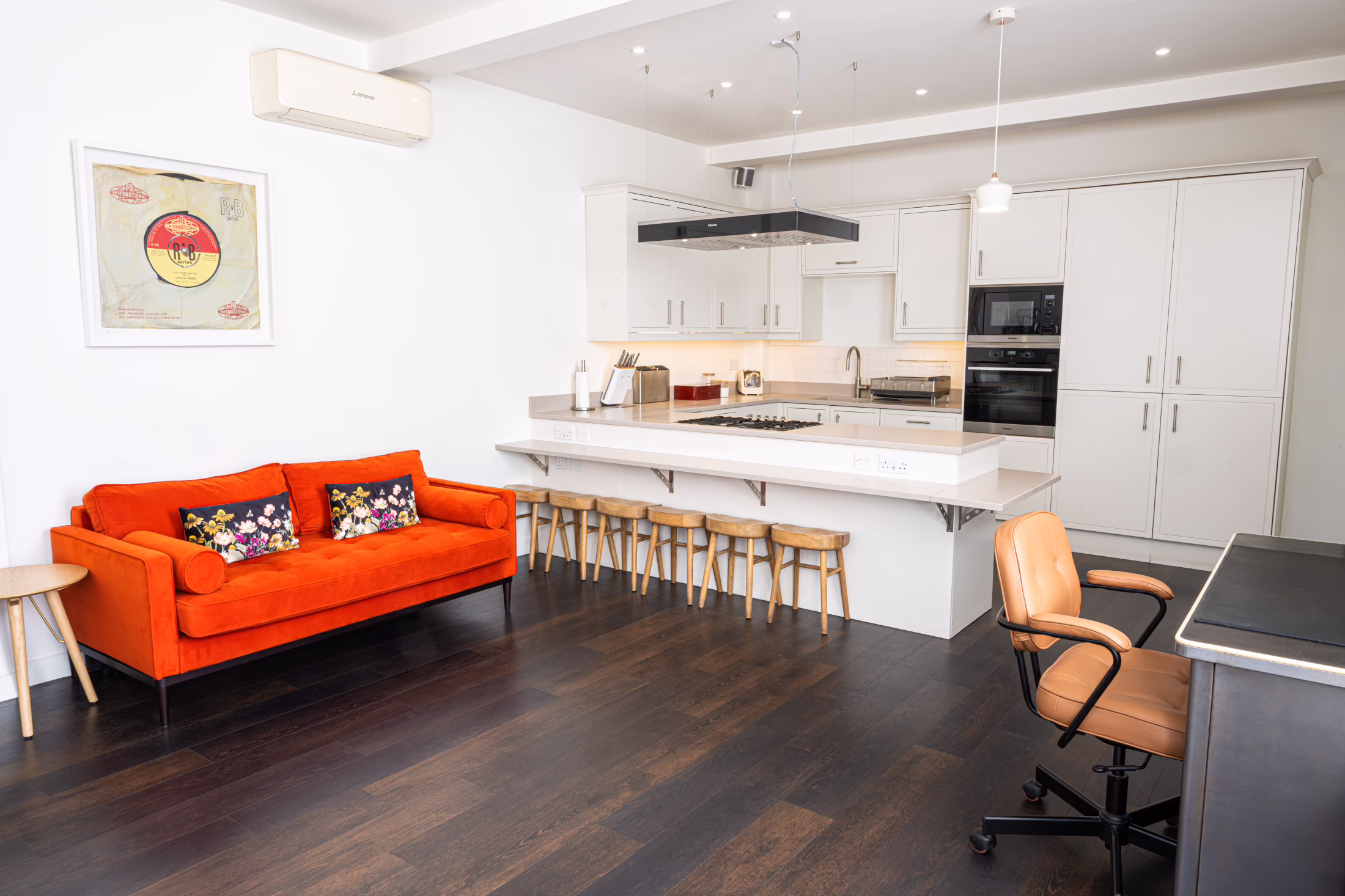 Food film and video studio with professional working kitchen in London