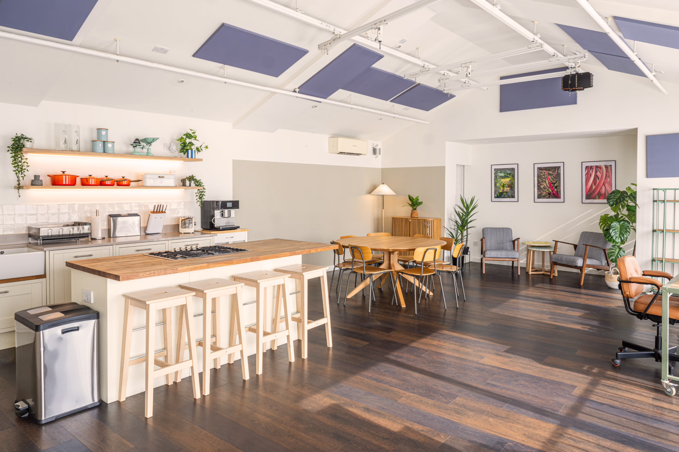 Purpose-built food photography studio and kitchen for hire in London