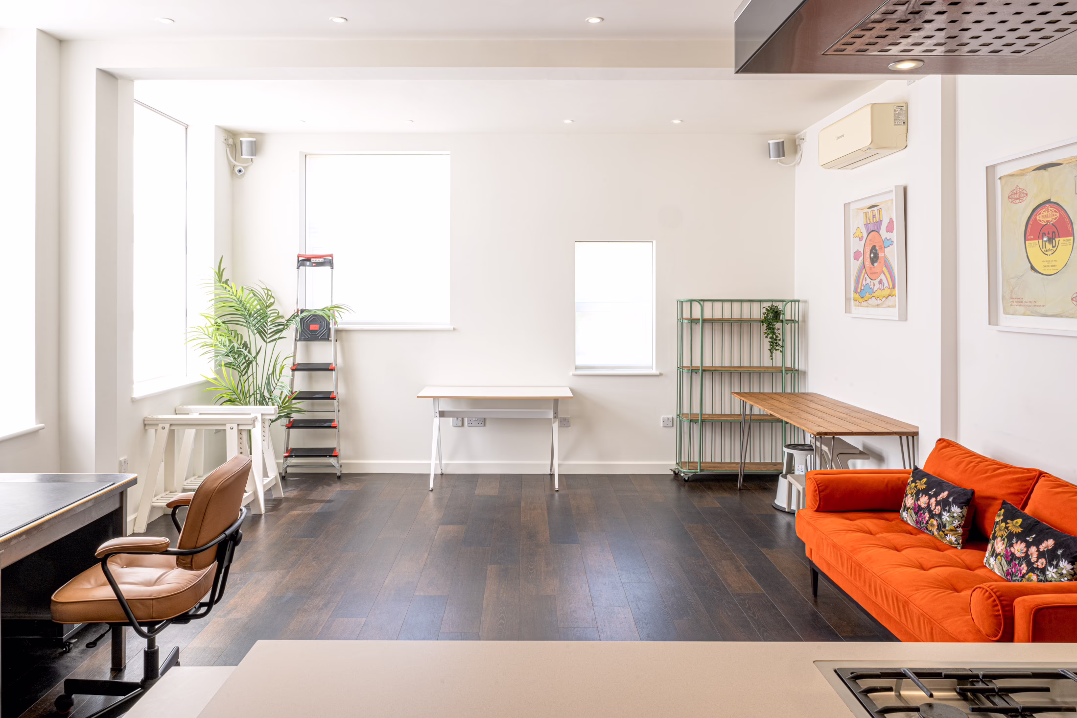 Bright studio space for food, still-life, packaging and social content photography